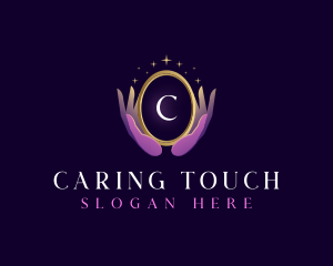 Hand Touch Wellness logo design