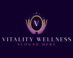 Hand Touch Wellness logo design