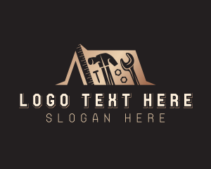 Laborer - Construction Tools Renovation logo design