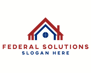 Federal - American Residential Property logo design