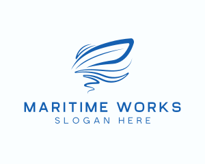 Yacht Marine Boat logo design