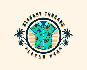 Attire - Tropical Beach Polo logo design