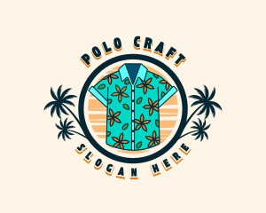 Tropical Beach Polo logo design