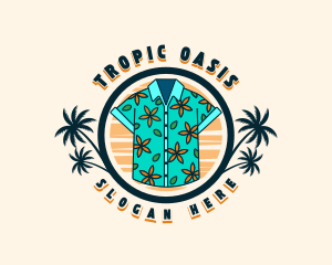 Tropical Beach Polo logo design