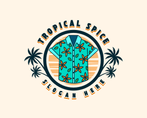 Tropical Beach Polo logo design