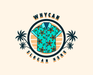 Attire - Tropical Beach Polo logo design