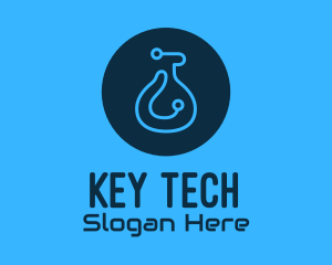 Blue Tech Laboratory logo design