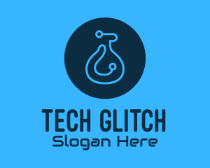 Blue Tech Laboratory logo design