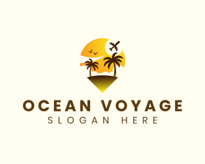 Travel Tourism Resort logo design