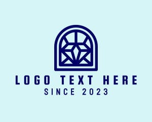 Lux - Diamond Arch Window logo design