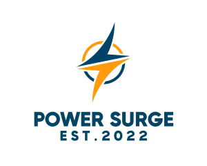 Charge - Electric Charge Power logo design