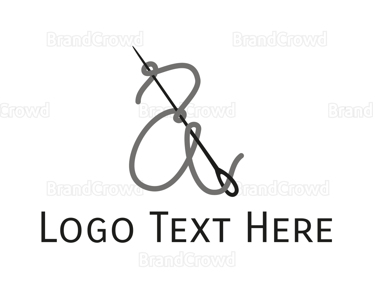 Thread & Needle Logo | BrandCrowd Logo Maker