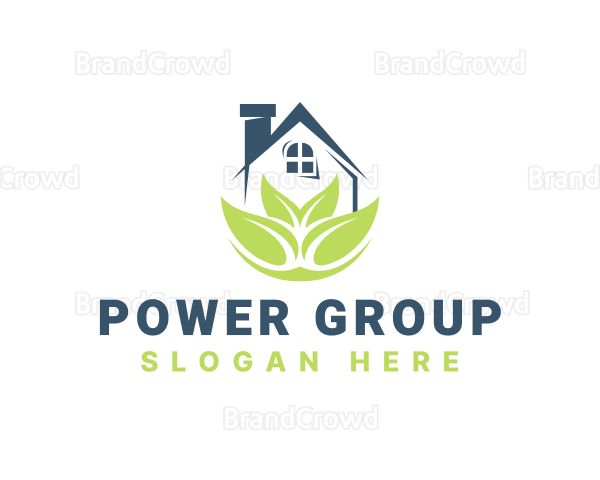 Home Garden Plant Logo