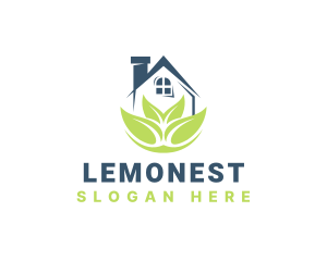 Home Garden Plant Logo