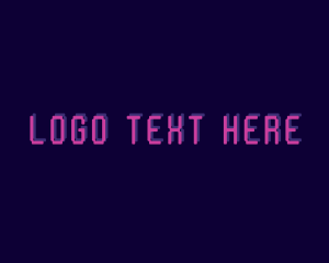 Technology - Neon Pixel Gaming logo design