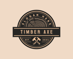 Wood Hammer Carpentry logo design