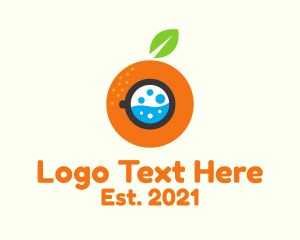 Lubricant - Orange Washing Machine logo design