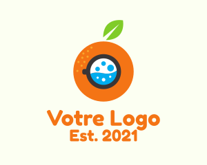 Orange - Orange Washing Machine logo design