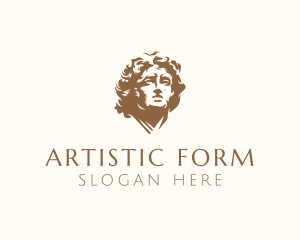 Sculpture - Mediterranean Human Sculpture logo design