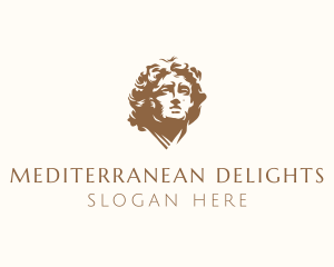 Mediterranean - Mediterranean Human Sculpture logo design