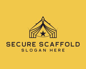 Scaffolding - Star Compass Architecture logo design