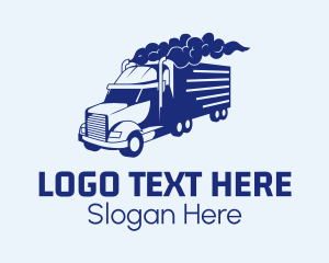 Haulage Transport Truck Logo