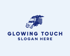 Haulage Transport Truck logo design