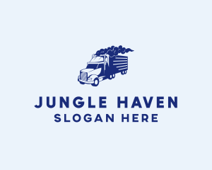 Haulage Transport Truck logo design