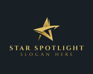 Entertainment Star Award logo design