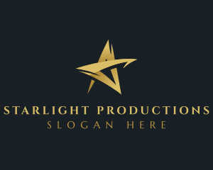 Entertainment Star Award logo design