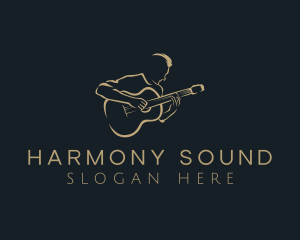 Instrument - Guitar Musician Instrument logo design