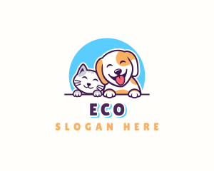 Puppy Kitten Pet Supplies Logo