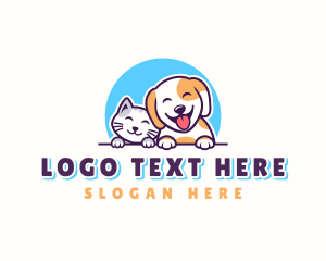 Puppy Kitten Pet Supplies Logo