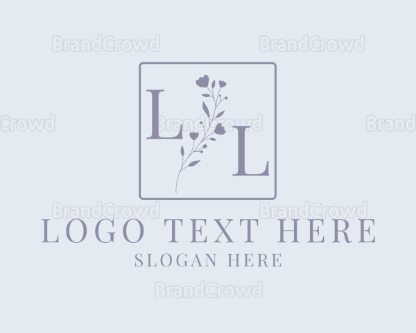 Premium Floral Beauty Logo
