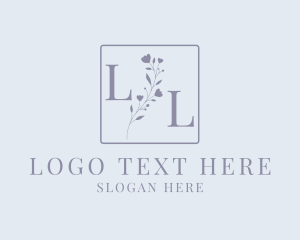 Luxury - Premium Floral Beauty logo design