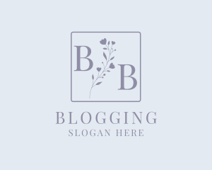 Photographer - Premium Floral Beauty logo design