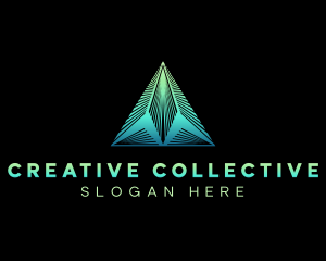 Studio Creative Pyramid logo design