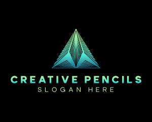 Studio Creative Pyramid logo design