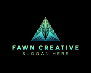 Studio Creative Pyramid logo design