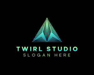 Studio Creative Pyramid logo design