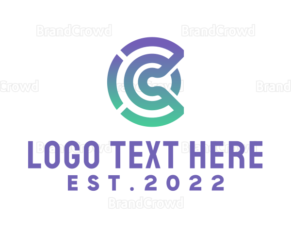 Business Letter C Outline Logo