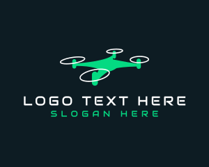 Pilot - Drone Technology Camera logo design