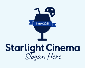 Cinema - Cinema Drink Refreshment logo design