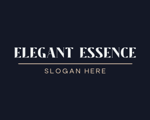 Elegant Minimalist Fashion logo design