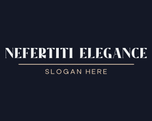 Elegant Minimalist Fashion logo design