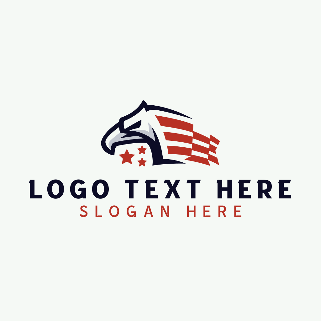 Patriotic American Eagle Logo Brandcrowd Logo Maker 