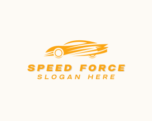 Fast Sports Car Transportation logo design