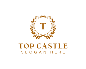 Floral Wreath Hotel Logo