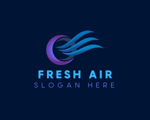 Airflow Ventilation Fan logo design