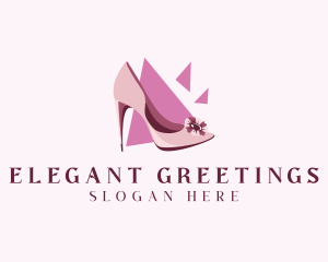 Elegant Stiletto Heels logo design